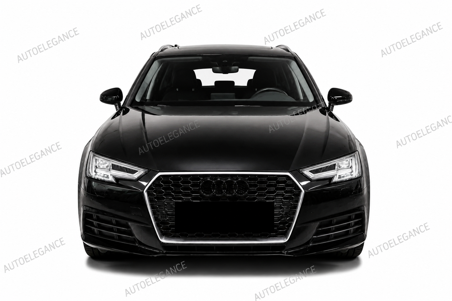 💫ART.0602 GRIGLIA ANTERIORE - AUDI A4 B9 2015+ RS4 NIDO D'APE BORDO SATINATO💫