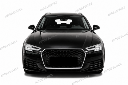 💫ART.0602 GRIGLIA ANTERIORE - AUDI A4 B9 2015+ RS4 NIDO D'APE BORDO SATINATO💫