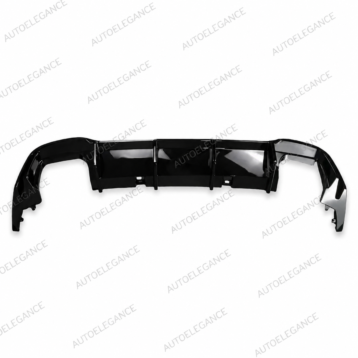 💫Diffusore Nero Lucido Stile Maxton per VW Golf MK8 GTI Facelift 2020-2025💫