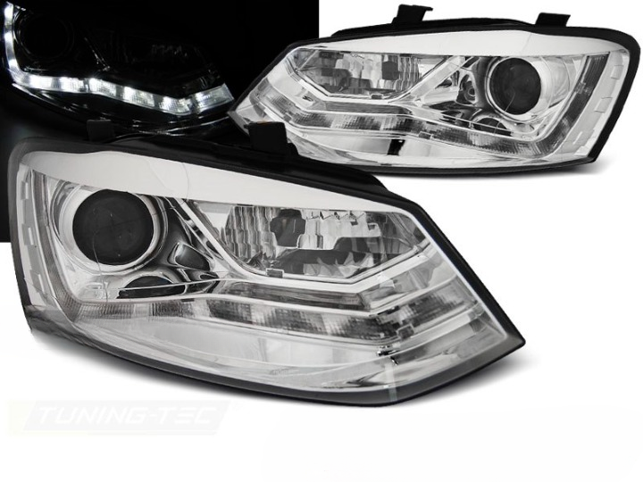 ART.6333  FARI  ANTERIORI VW POLO 6R 09-03.14 CHROME