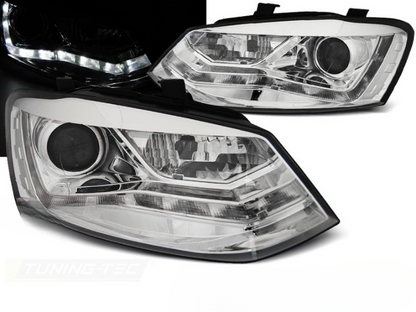 ART.6333  FARI  ANTERIORI VW POLO 6R 09-03.14 CHROME