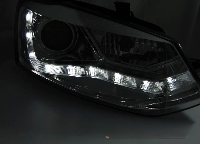 ART.6337  FARI  ANTERIORI  VW POLO 6R 09-03.14 NERI