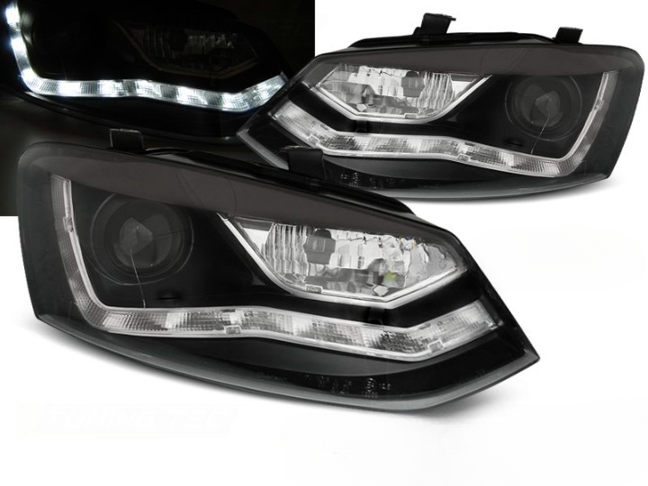 ART.6337  FARI  ANTERIORI  VW POLO 6R 09-03.14 NERI