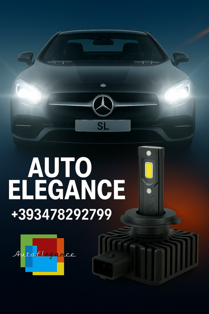 💕COPPIA LAMPADE D1S LED DA XENON A LED PER  MERCEDES SL R231 💕