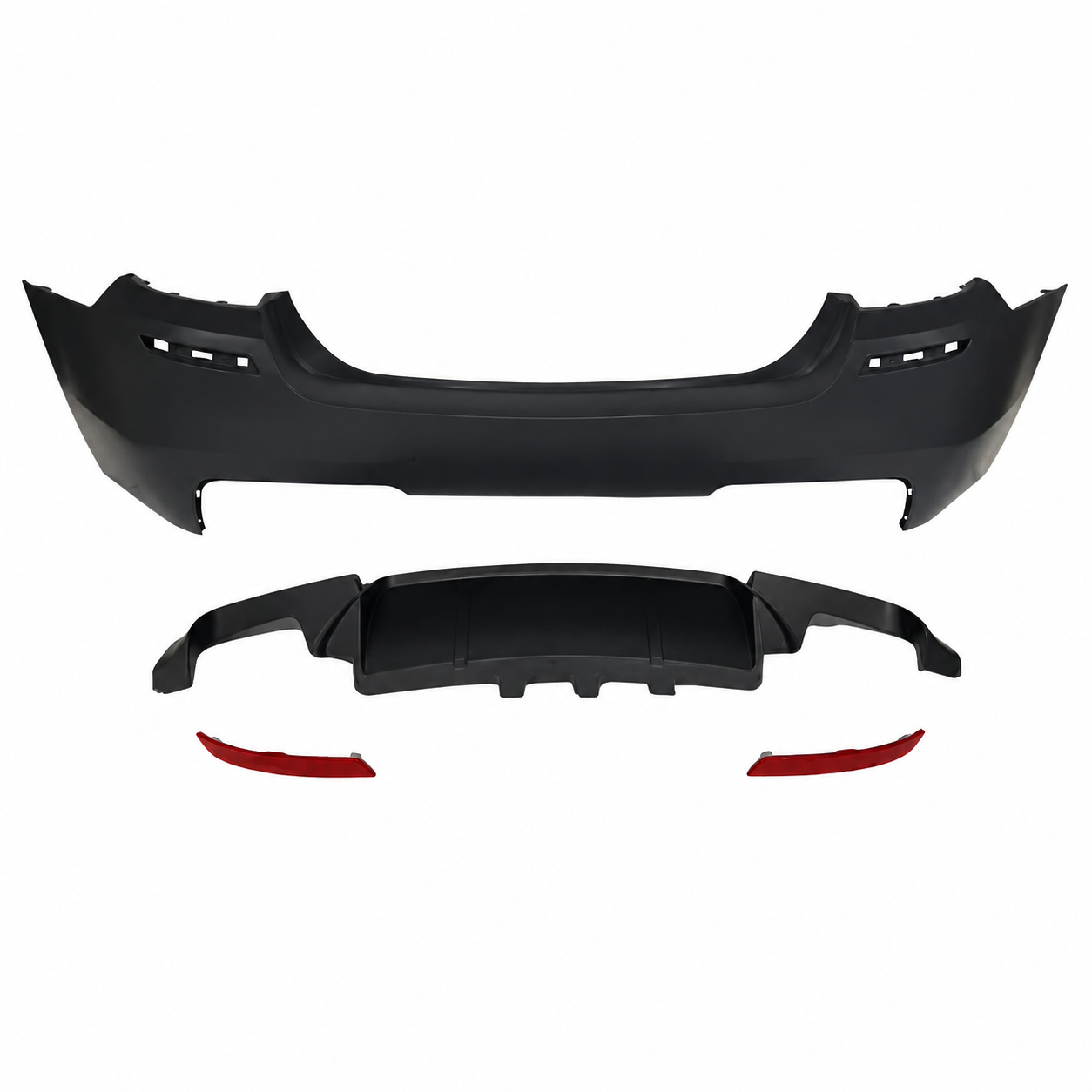 👉Paraurti Posteriore Look M5 per BMW Serie 5 F10 2011-2017 Diffusore 00-00👈