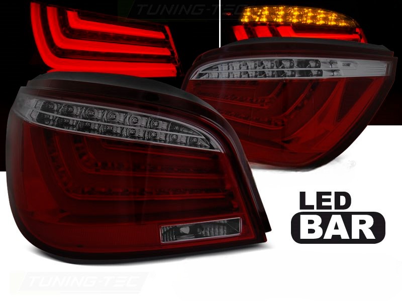 💫ART.6909 Fanale posteriore LED rosso fume adatto per BMW E60 07.2003-02.2007💫