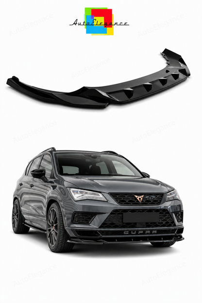 💕Splitter   adatto per  Cupra Ateca  nero lucido 💕