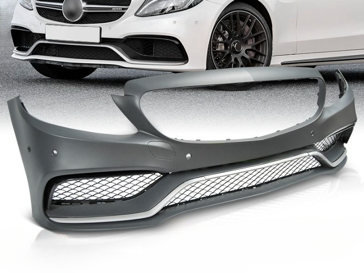 💫ART.7594 Paraurti Anteriore SPORT PDC per MERCEDES W205 2014-2018💫
