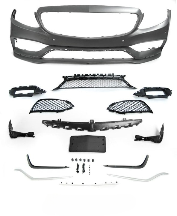 💫ART.7594 Paraurti Anteriore SPORT PDC per MERCEDES W205 2014-2018💫