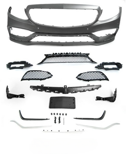 💫ART.7594 Paraurti Anteriore SPORT PDC per MERCEDES W205 2014-2018💫