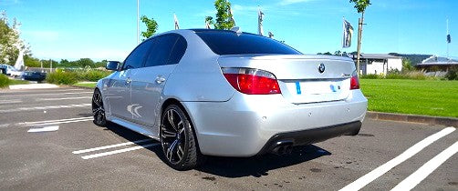 💥ART.4176 Paraurti Posteriore adatto per BMW E60 03-07 LOOK M5💥