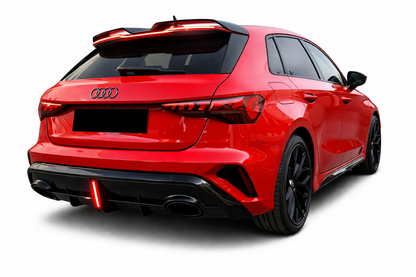 💫Diffusore Posteriore Nero Lucido per Audi A3 S-line RS3 2025-2026💫