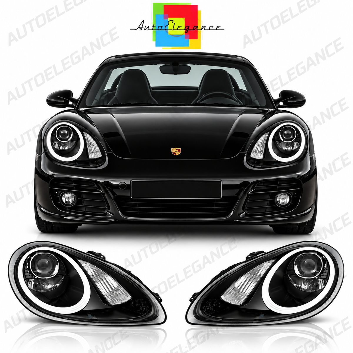 ART.6010 FARI ANTERIORI ADATTO PER PORSCHE BOXSTER / CAYMAN 987 05-08