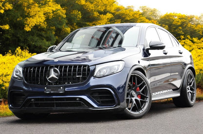 Griglia NERA adatto per Mercedes GLC (X253) SUV (C253) Coupe Facelift (2020-2023)