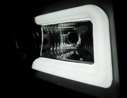 ART.5562 FARI ANTERIORI CHRYSLER 300C 05-10 NERO