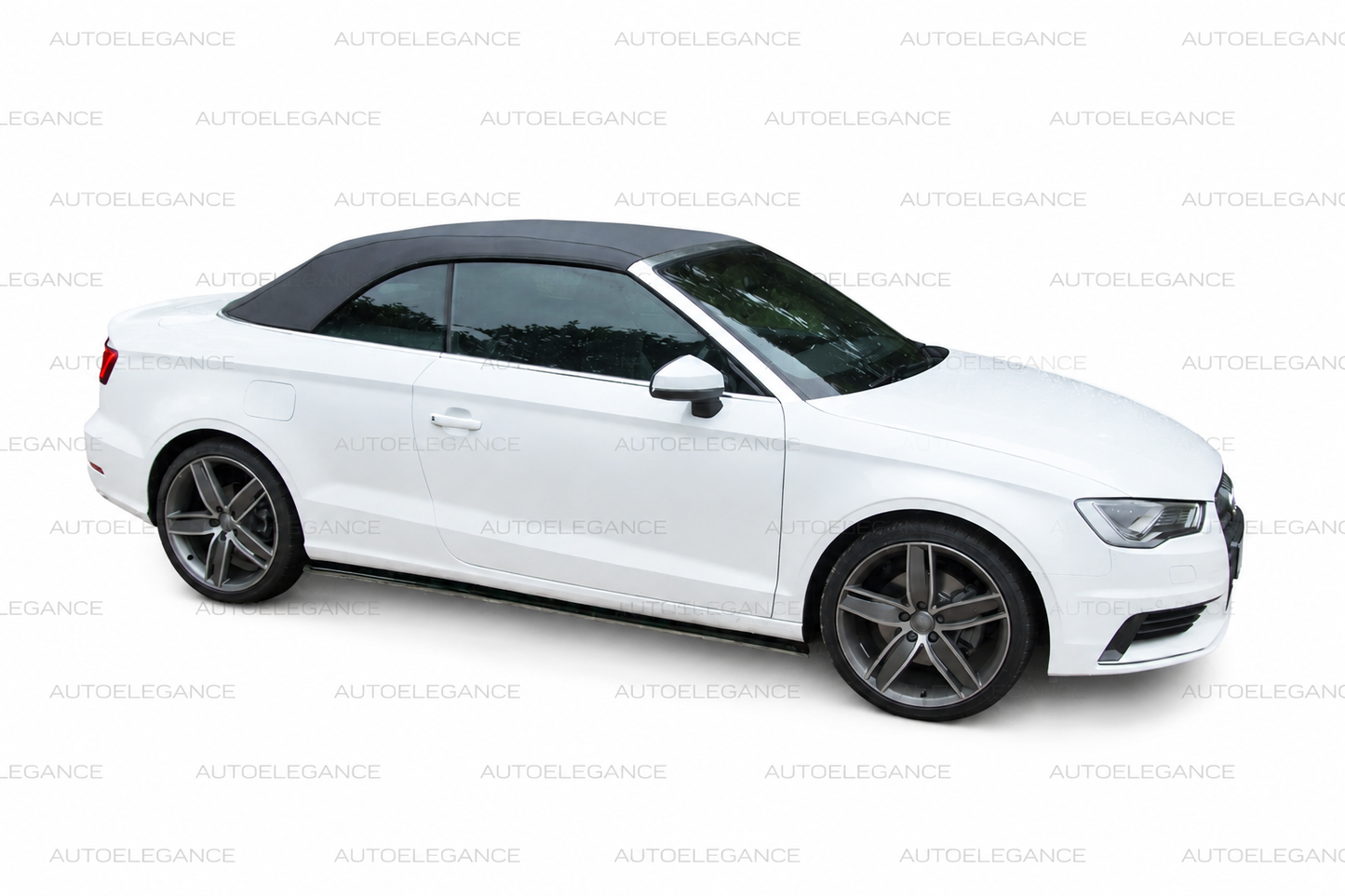 💫SOTTO MINIGONNE ABS NERO LUCIDO PER AUDI A3 8V💫