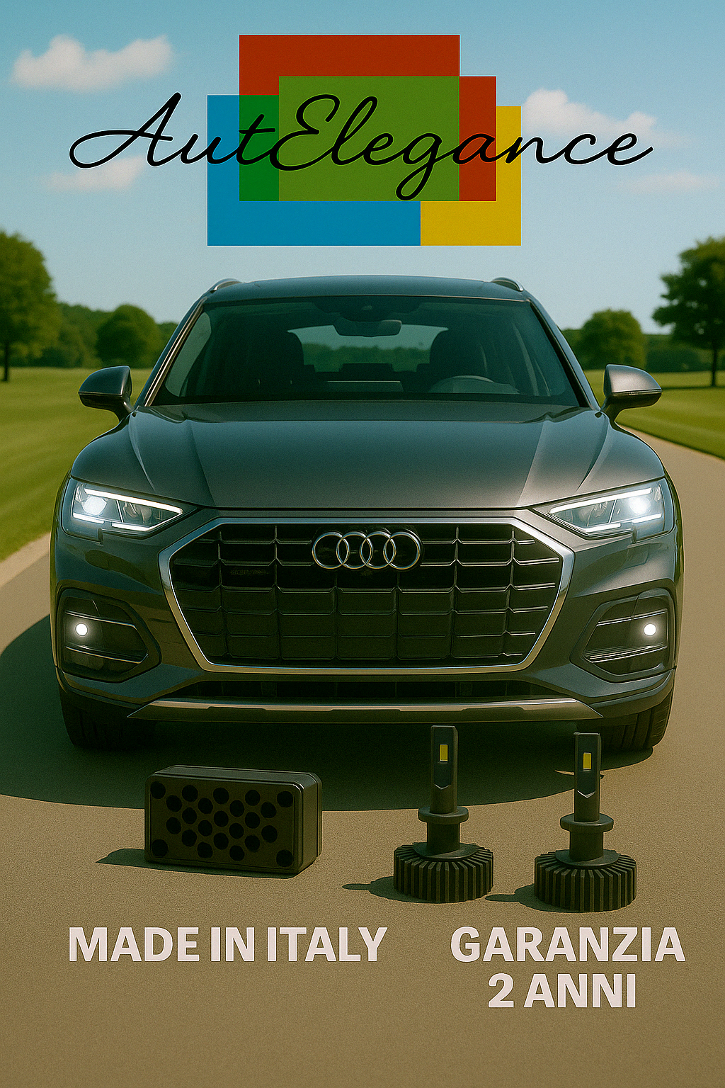❤️ KIT LED D3S 6000K BIANCO GHIACCIO ANABBAGLIANTI PER  AUDI  Q5 ❤️