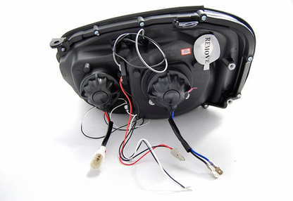 💫ART.6249 FARI OCCHI D'ANGELO CROMATI per SUBARU IMPREZA II GD 2003-2005💫