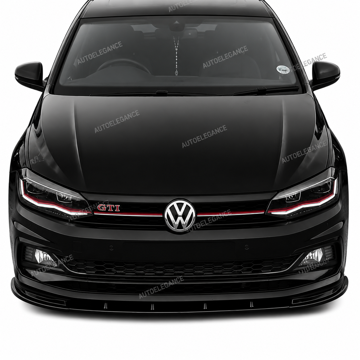 💫Splitter Anteriore Nero Lucido per Polo 8 GTI R-line 2017-2021💫