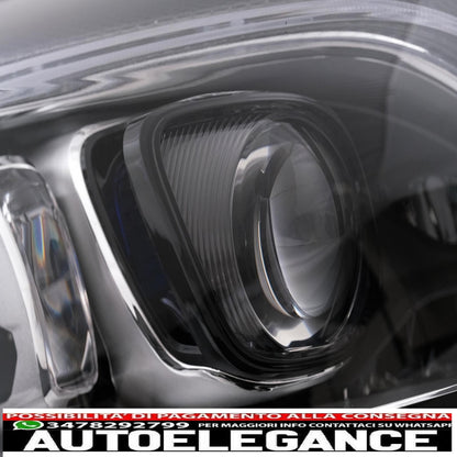 complete multibeam led headlights suitable for mercedes c class w205 s205 (2014-2018) left hand drive 
