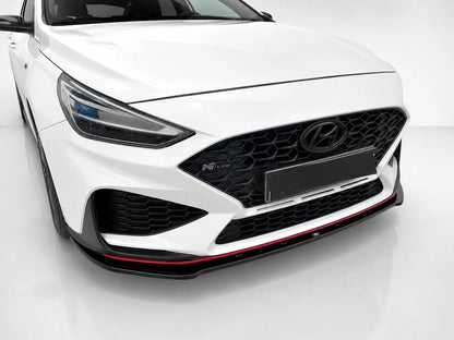 👉SPLITTER ANTERIORE HYUNDAI I30 N N-LINE FACELIFT 2020+ NERO LUCIDO👈