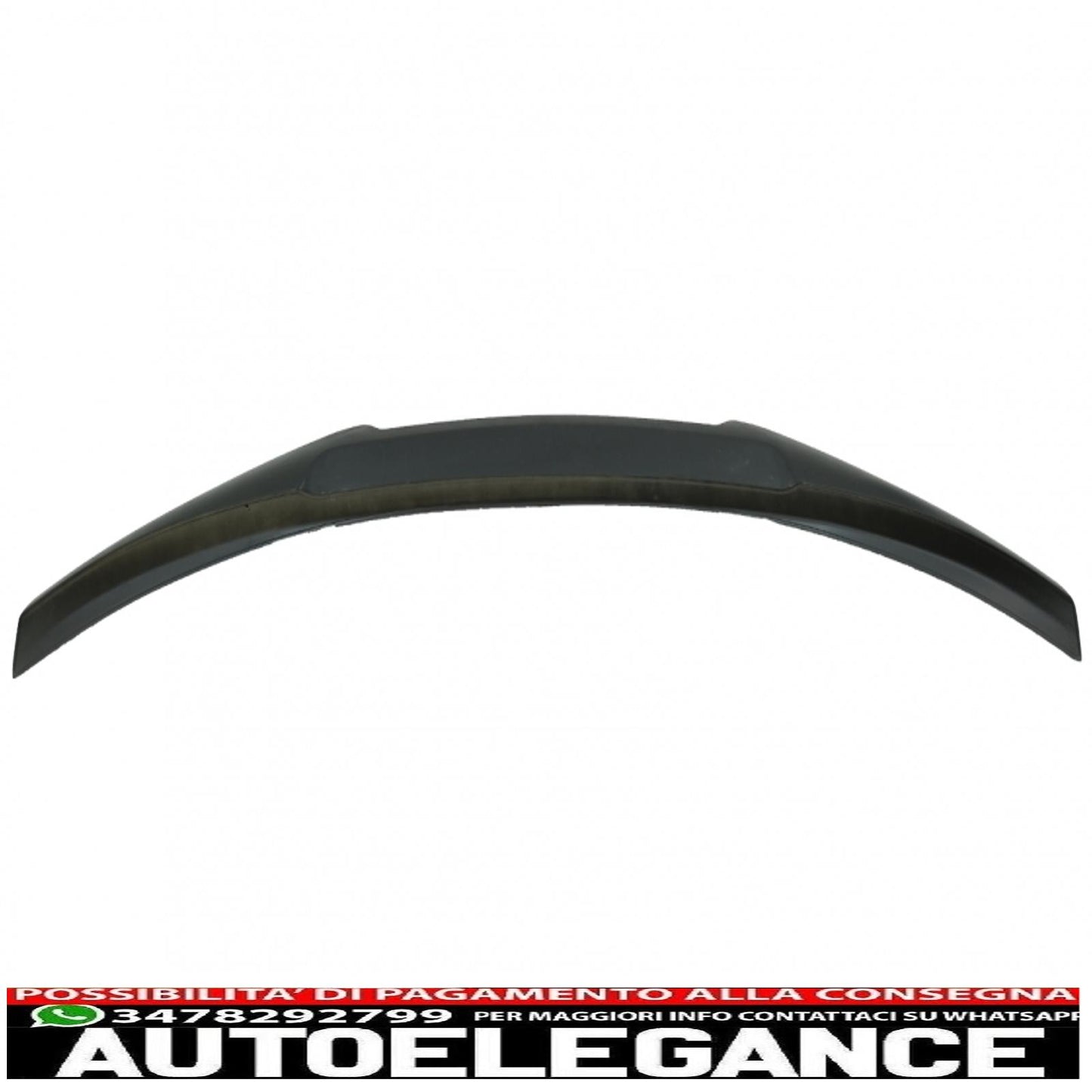 trunk spoiler suitable for bmw 4 series coupe f32 (2013-up) m4 csl design matt black