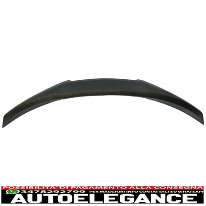 trunk spoiler suitable for bmw 4 series coupe f32 (2013-up) m4 csl design matt black