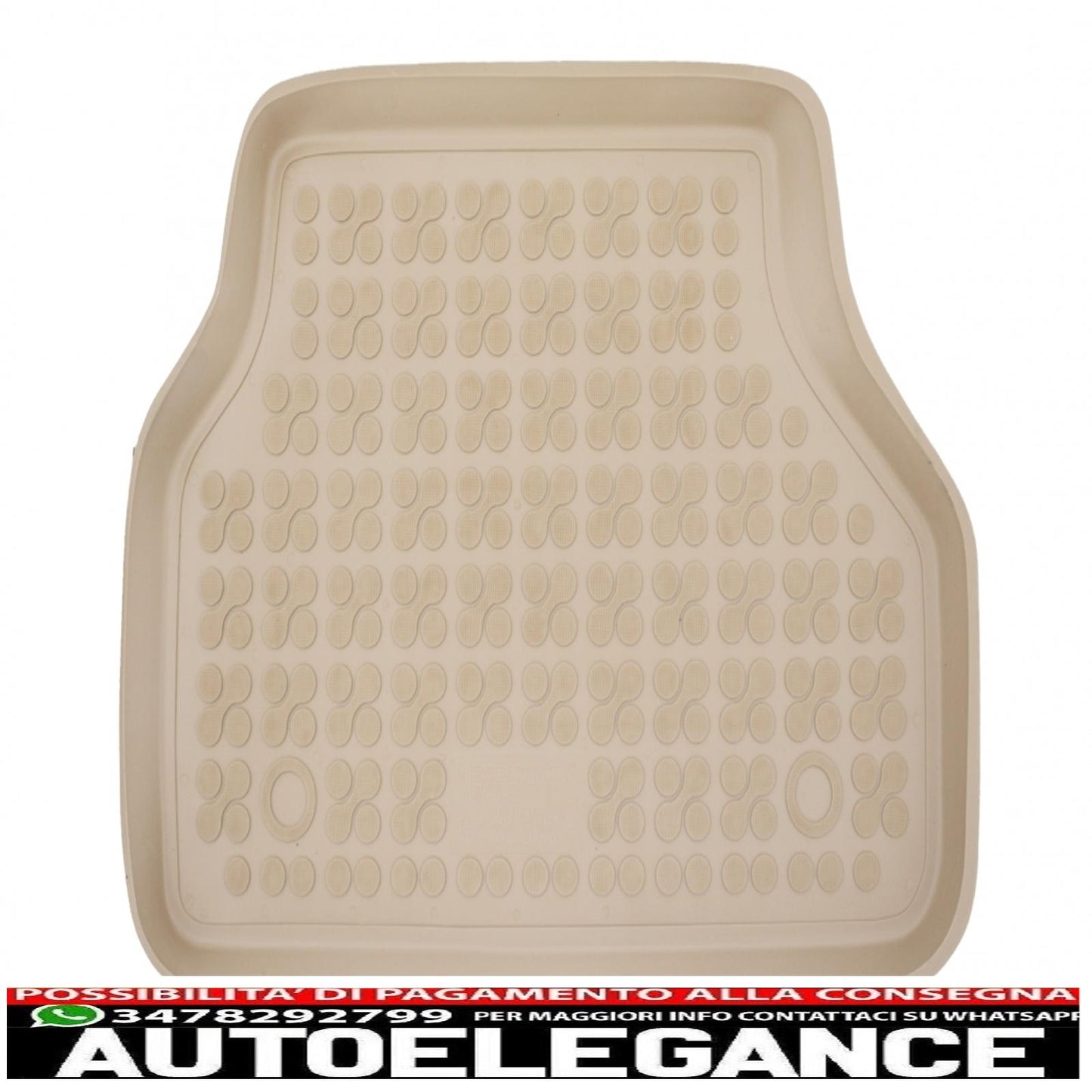 Beige rubber mat suitable for bmw 5 series e60 e61 2004-2010