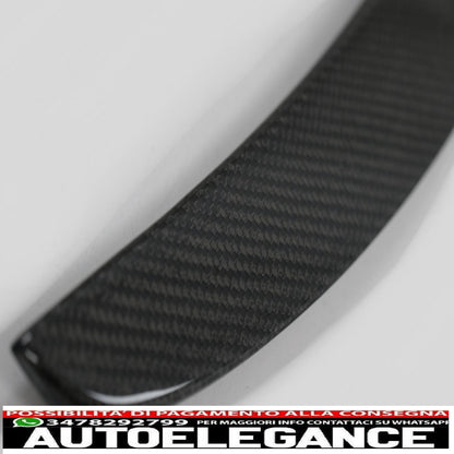 Trunk lid spoiler suitable for audi a7 4g8 s7 rs7 (2011-2017) real carbon 