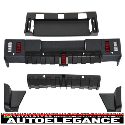 Fiberglass conversion body kit suitable for mercedes g-class w463 (1989-2018) g63 g65 b-design w-star