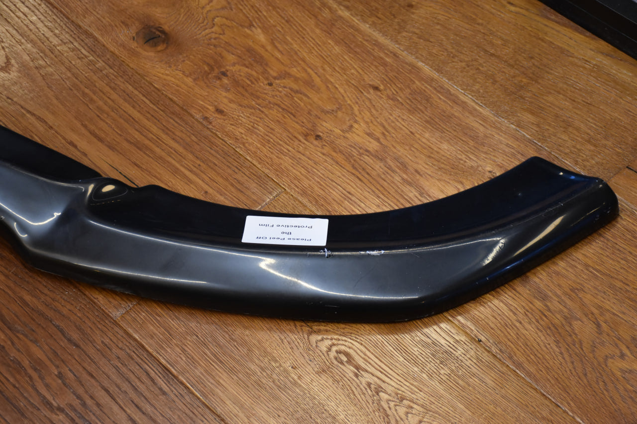 SPLITTER SUITABLE FOR MERCEDES E-CLASS W213 AMG E63 2016-2020 GLOSSY BLACK LOOK