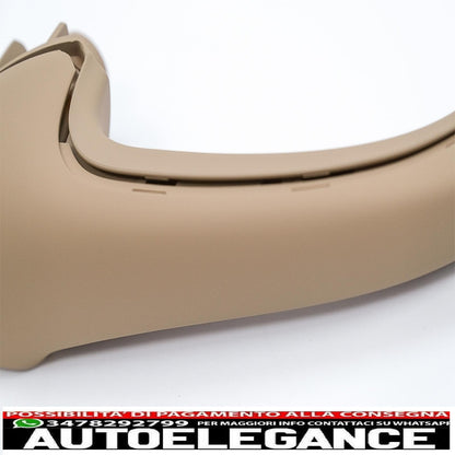 set of front interior door handles suitable for mercedes c class w203 s203 (2000-2007) beige