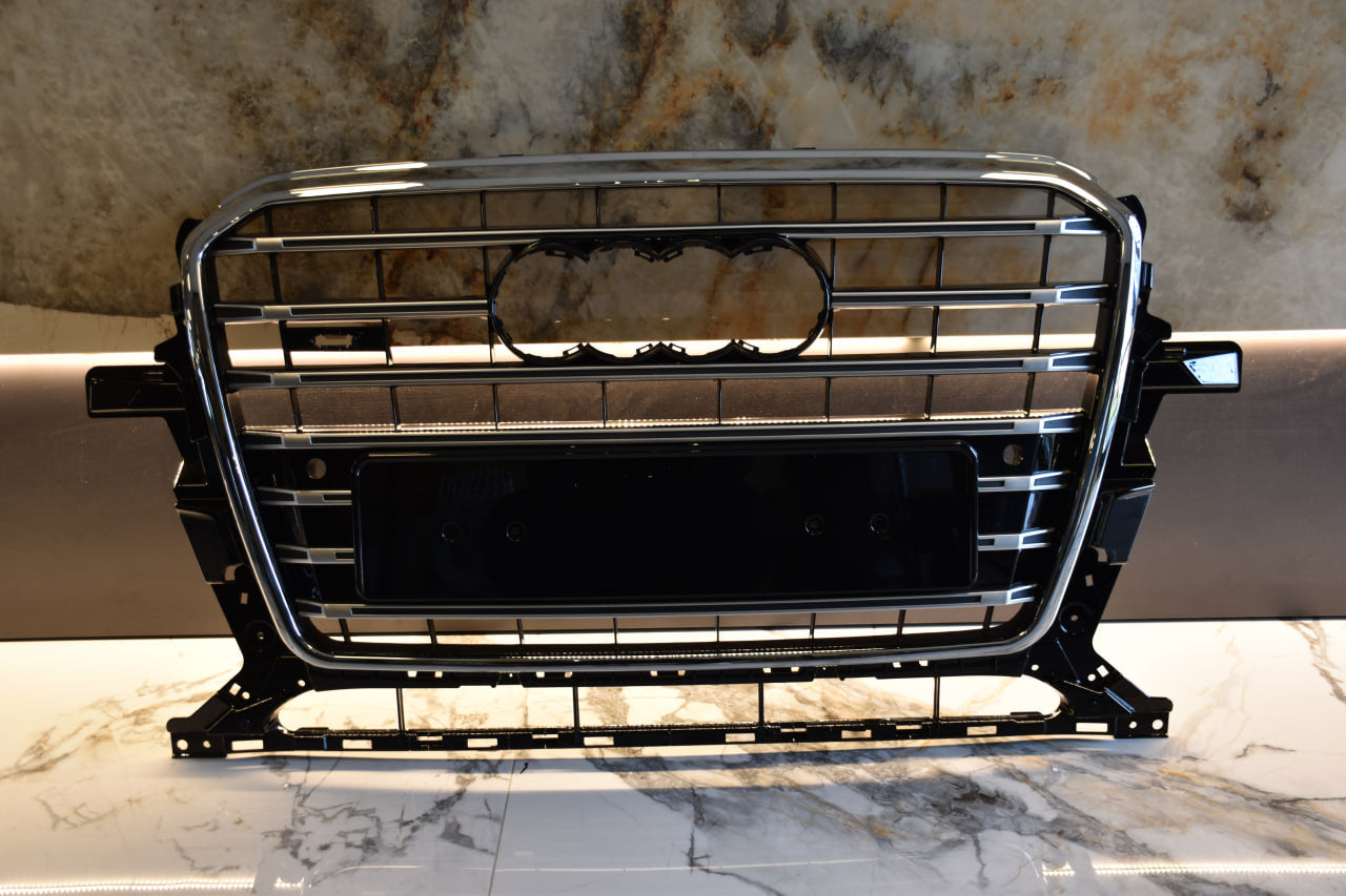 GRIGLIA ADATTA PER AUDI Q5 8R 2012-2016 LOOK SQ5 PROFILI DESIGN CROMATO
