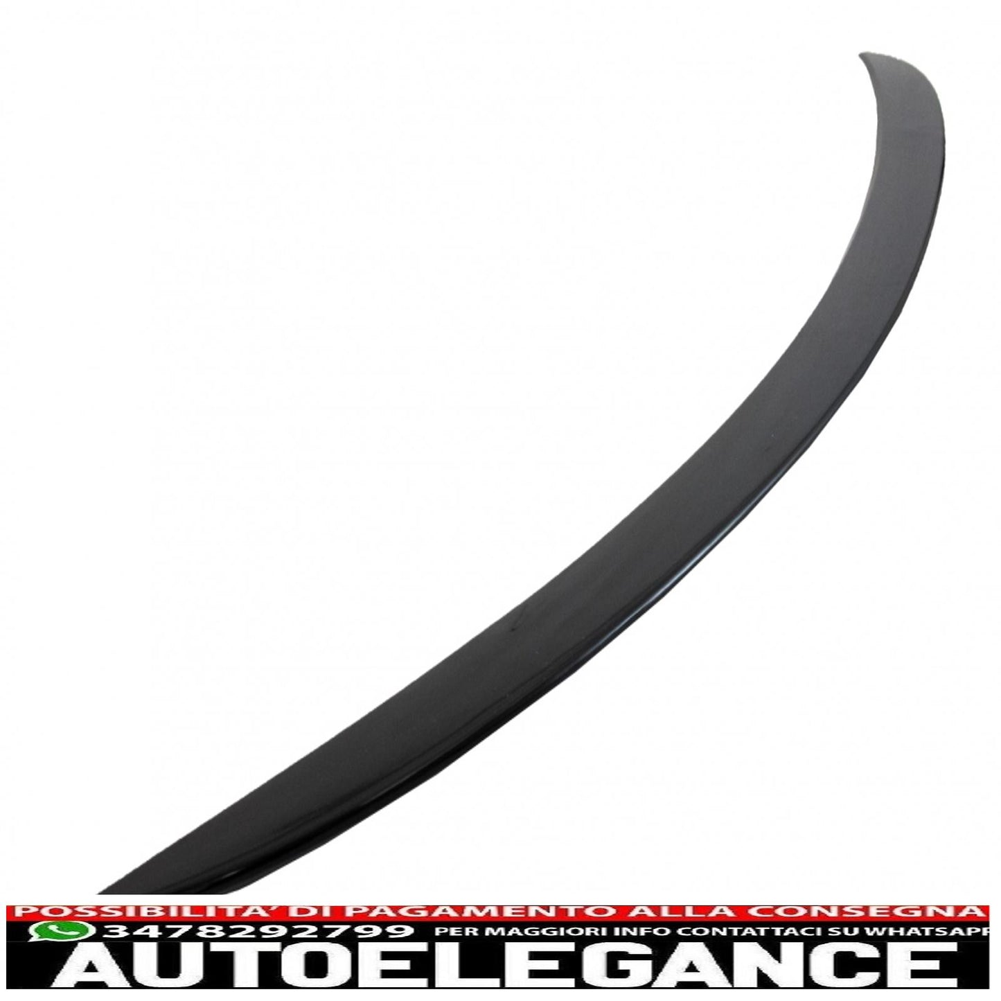 Boot Spoiler Suitable For Mercedes GLC Coupe C253 (2015-up) Piano Black 