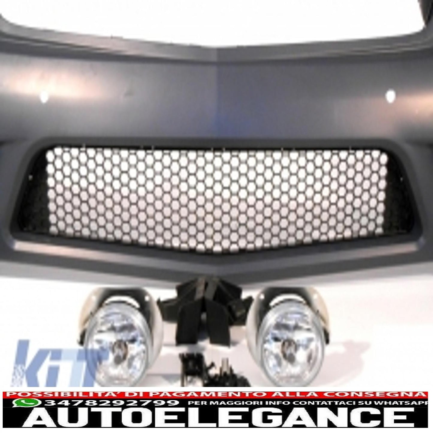 body kit suitable for mercedes-benz c-class w204 c63 2007-2012 with exhaust tips 