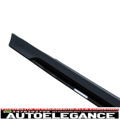 side skirts with additional moldings suitable for audi a5 f5 sportback facelift (2020 onwards) racing look 