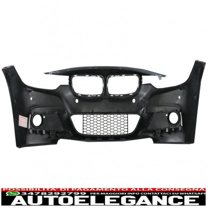 kit carrozzeria completo con diffusore e doppio sistema di scarico doppio adatto per BMW Serie 3 F30 (2011-2019) design M-Performance