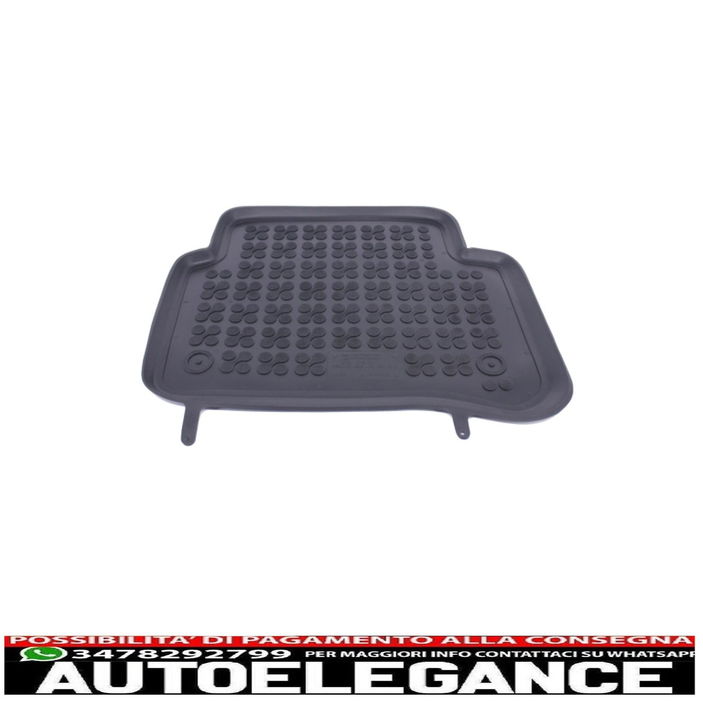 Black rubber mat suitable for mercedes e class w213 limousine (2016-up)