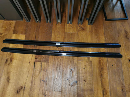 UNDER SKIRTS SUITABLE FOR AUDI A3 8V SPORTBACK 2012-2020 SLINE S3 GLOSS BLACK