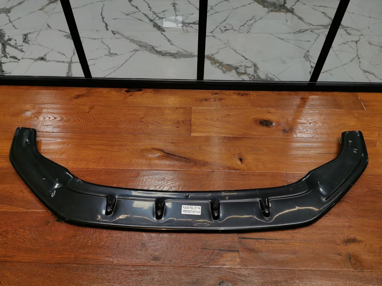 SPLITTER ADATTO PER VW GOLF 7.5 GTI GTD RLINE 2017-2019 LOOK NERO LUCIDO V1
