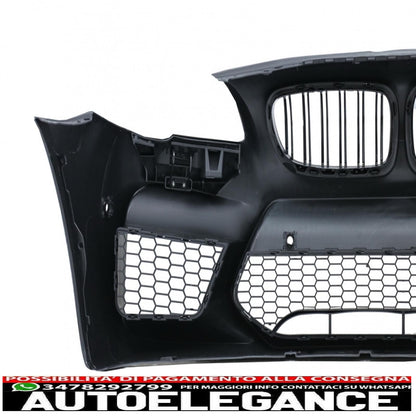 front bumper with center grills suitable for bmw 5 series f10 f11 (2011-2017) g30 m5 design