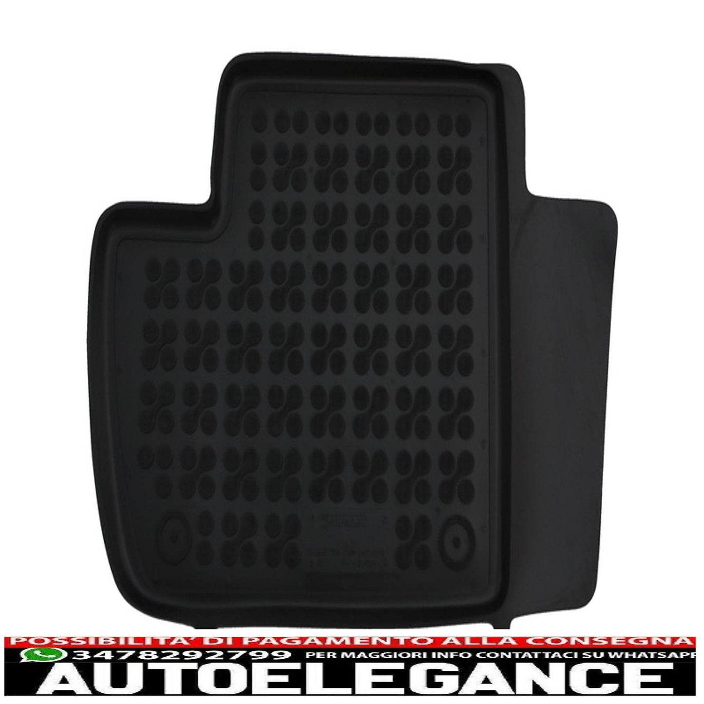 Black mat suitable for peugeot 308 2007-2013
