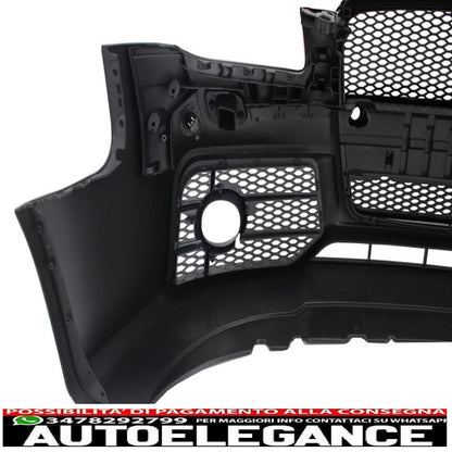 paraurti anteriore con griglia anteriore adatto per audi a4 b7 (2004-2008) rs4 design nero