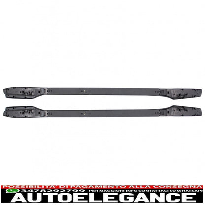 portapacchi mancorrenti sul tetto adatti per toyota land cruiser prado f j150 (2009-up) nero