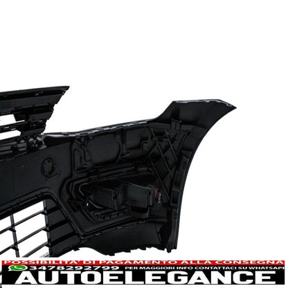 front bumper and bi-xenon look led headlights with sequential dynamic direction indicators suitable for vw golf vii 7 (2013-2017) r-line look