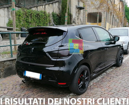 RENAULT CLIO 4 IV 5 DOORS PAIR OF SIDE SKIRTS UNDER THE DOOR IN ABS RS LOOK-.