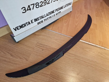 SPOILER POSTERIORE BMW SERIE 3 F30 BERLINA SUL COFANO LOOK M3 CARBONIO 09