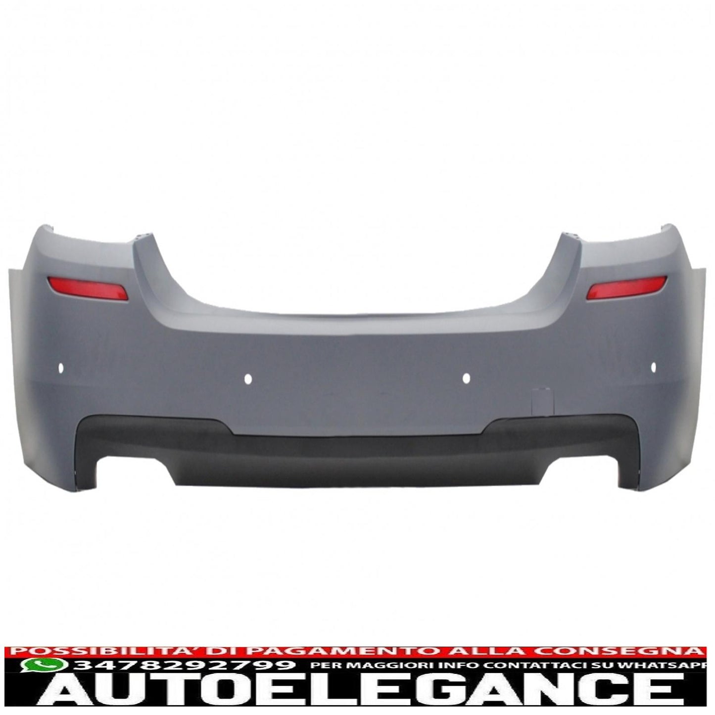 kit carrozzeria con diffusore a doppia uscita adatto per bmw serie 5 f10 (2011-2017) design m-technik