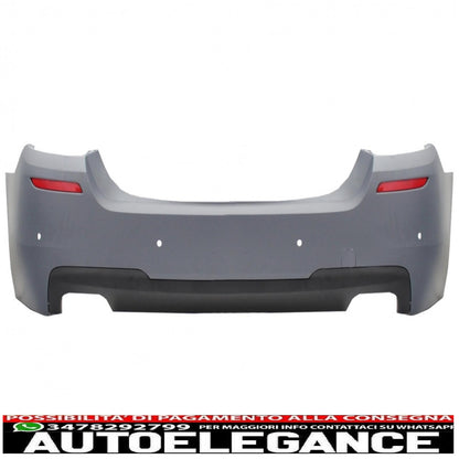 kit carrozzeria con diffusore a doppia uscita adatto per bmw serie 5 f10 (2011-2017) design m-technik