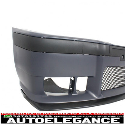 kit carrozzeria completo adatto per bmw serie 3 e36 1992-1998 design m3 con minigonne laterali fendinebbia